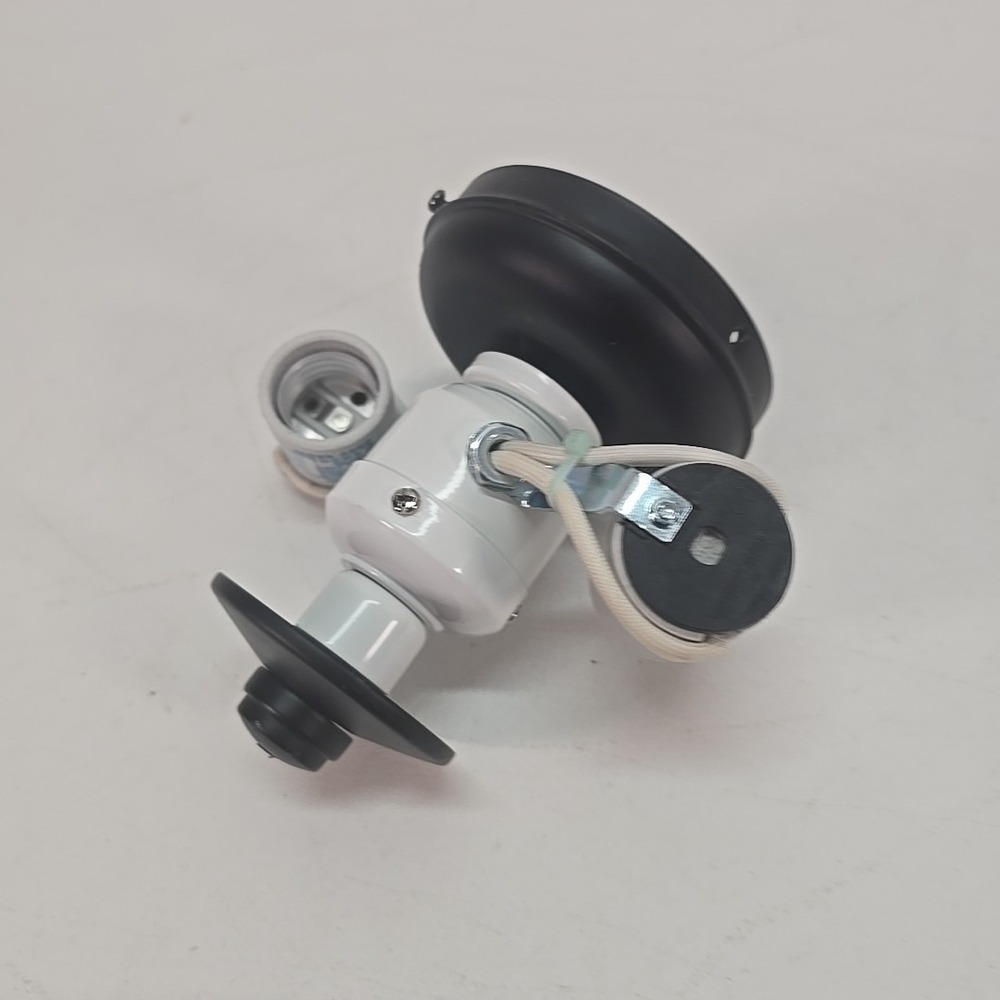 Monte Carlo Linden 52 in. Ceiling Fan Black 5LD52MBKD Lighting Socket PARTS ONLY